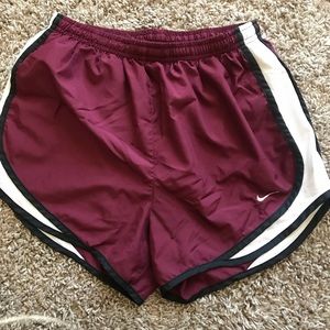 Maroon Nike Shorts